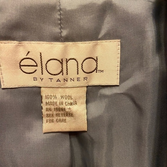 Elana BY TANNER BLUE BLAZER SIZE 14 - Picture 3 of 8